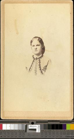 Studio portrait of Bell Flint, Eugene, Oregon. [b001] [148] show page link