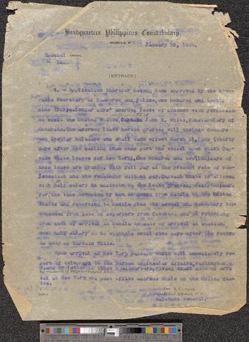 300-09.1: Philippine Constabulary, October 6, 1903-June 5, 1933  [b019] [f002] [091_092] show page link
