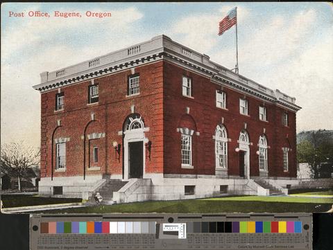Post Office, Eugene, Oregon., c. 1910 [b001] [033] show page link