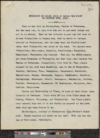 300-09.1: Philippine Constabulary, October 6, 1903-June 5, 1933  [b019] [f002] [135_138] show page link