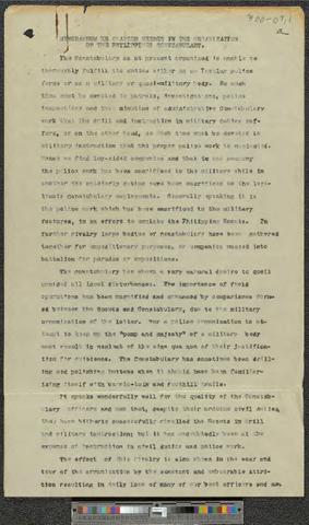 300-09.1: Philippine Constabulary, October 6, 1903-June 5, 1933  [b019] [f002] [299_310] show page link