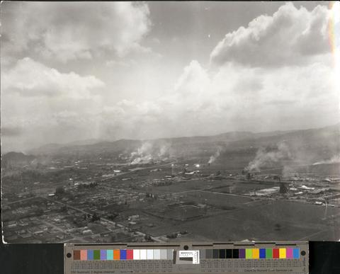 Aerial view of Eugene area., c. 1960s [b001] [176] show page link