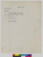 Copy of a letter to First National Bank, Eugene, Oregon from Gertrude Bass Warner show page link