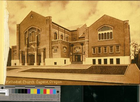 Methodist Church, Eugene, Oregon, c. 1920s [b001] [001] [copy] [014] show page link