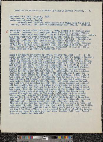 300-09.1: Philippine Constabulary, October 6, 1903-June 5, 1933  [b019] [f002] [225_232] show page link