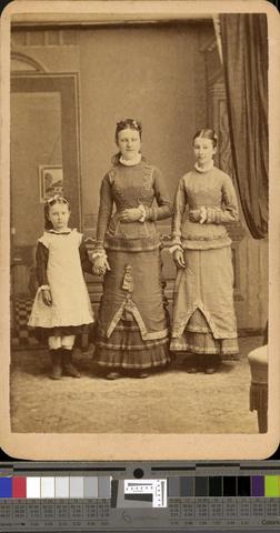 Portrait of two women and a girl. [b001] [130] show page link