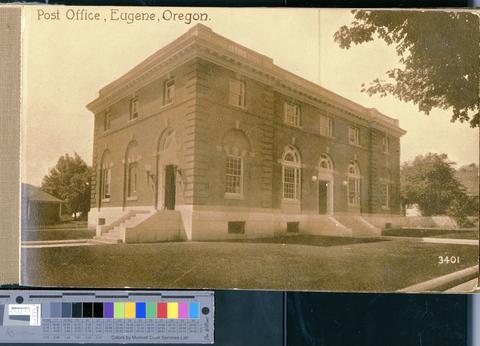 Post Office, Eugene, Oregon, c. 1920s [b001] [001] [011] show page link
