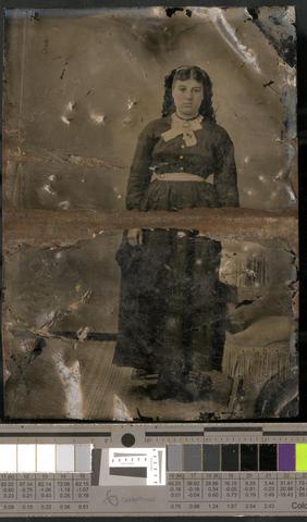 Tintype of young woman. [b001] [138] show page link