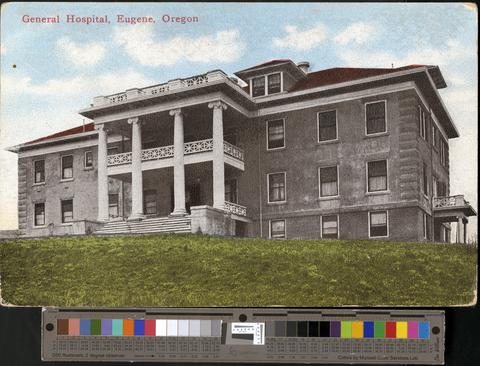 General Hospital, Eugene, Oregon., c. 1910 [b001] [030] show page link