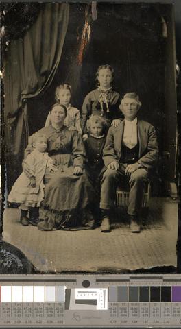 Tintype of family. [b001] [137] show page link