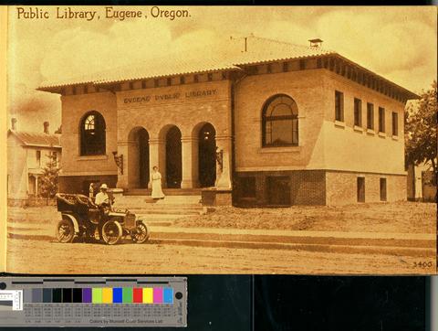 Public Library, Eugene, Oregon, c. 1920s [b001] [001] [copy] [011] show page link