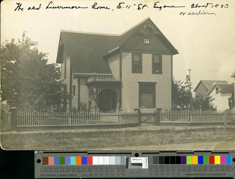 The Old Livermore home, E. 11th St., Eugene, Oregon., c. 1890 [b001] [014] show page link